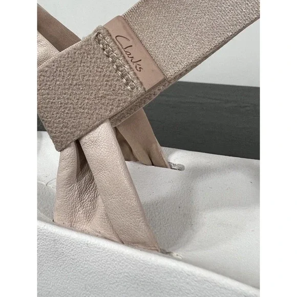 Clarks Seanna Sun Sport Sandal Leather Women's Size 11 EU 42.5 Comfort Slip On - Picture 11 of 11